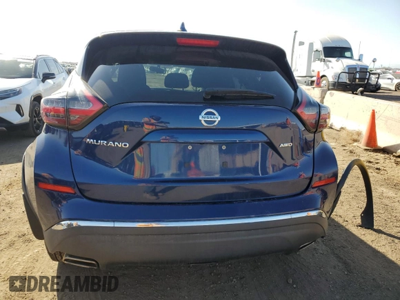 2019 Nissan Murano S with VIN 5N1AZ2MSXKN117734, listed as a Copart auction lot 52803625 with 65,786 mi miles and Salvage title. Bid and sale history available at DreamBid. Image 6.
