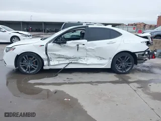 2019 Acura TLX w/A-Spec Pkg with VIN 19UUB1F60KA005081, listed as a IAAI auction lot 41559165 with 56,902 mi miles. Bid and sale history available at carsss.com. Image 15.