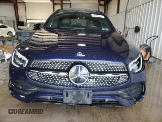 2022 Mercedes-Benz GLC 300 with VIN W1N0G8EB3NG074542, listed as a Copart auction lot 52284485 with 30,425 mi miles and Salvage Title. Bid and sale history available at DreamBid. Image 5.