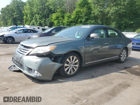 2011 Toyota Avalon with VIN 4T1BK3DB2BU391241, listed as a Copart auction lot 60507195 with 132,229 mi miles and Salvage title. Bid and sale history available at DreamBid. Image 1.