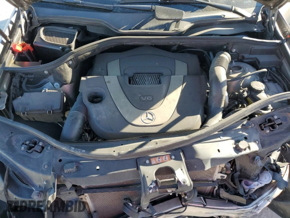 2009 Mercedes-Benz M 3.5L with VIN 4JGBB56E69A519401, listed as a Copart auction lot 44858425 with 136,857 mi miles and Salvage Title. Bid and sale history available at carsss.com. Image 11.