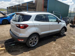 2020 Ford EcoSport SES z VIN MAJ6S3JL6LC354015, wystawiony jako Copart lot #56508225 z przebiegiem 13 429 mil mil oraz Szkody całkowita. Historia ofert i sprzedaży dostępna na DreamBid. Obrazek 3.