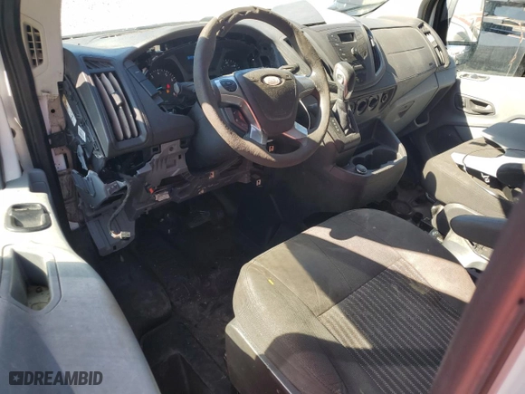 2019 Ford Transit Van with VIN 1FTYR1ZM5KKB34434, listed as a Copart auction lot 49361035 with NaN miles and Salvage Title. Bid and sale history available at carsss.com. Image 8.