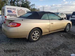 2002 Toyota Solara SE with VIN 2T1FE22P42C008824, listed as a Copart auction lot 83385934 with 111,252 mi miles and Salvage Title. Bid and sale history available at carsss.com. Image 3.