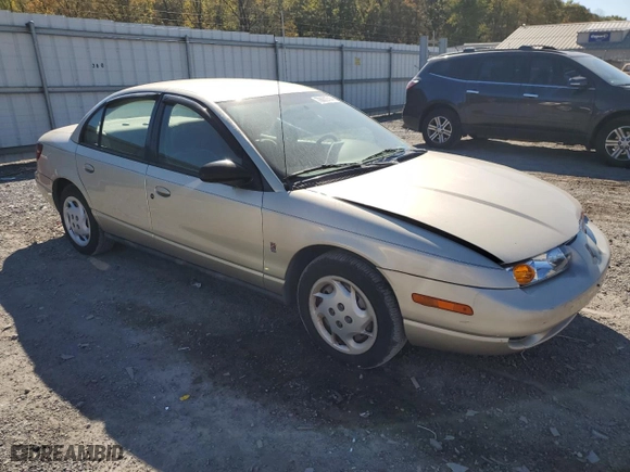 2002 Saturn SL with VIN 1G8ZK527X2Z196501, listed as a Copart auction lot 76672714 with 69,103 mi miles and Salvage Title. Bid and sale history available at carsss.com. Image 4.