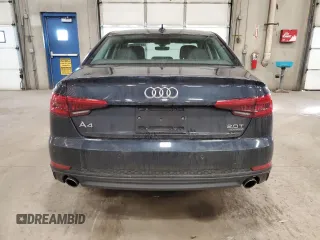 2017 Audi A4 Premium Plus with VIN WAUENAF41HN054877, listed as a Copart auction lot 47108185 with 65,633 mi miles and Salvage Title. Bid and sale history available at carsss.com. Image 6.