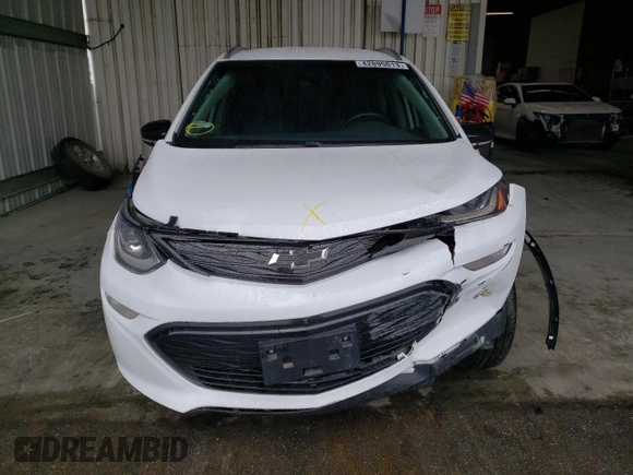 2020 Chevrolet Bolt EV Premier with VIN 1G1FZ6S02L4132621, listed as a Copart auction lot 42895013 with 0 mi miles. Bid and sale history available at carsss.com. Image 5.