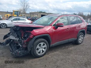 2019 Toyota RAV4 LE with VIN JTMG1RFV2KD005523, listed as a IAAI auction lot 41910005 with 64,119 mi miles. Bid and sale history available at carsss.com. Image 18.