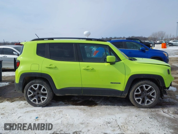 2017 Jeep Renegade Altitude with VIN ZACCJABB9HPF84211, listed as a IAAI auction lot 41595512 with 68,577 mi miles and . Bid and sale history available at DreamBid. Image 14.