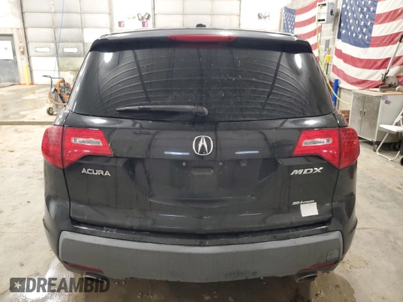 2007 Acura MDX Tech Pkg with VIN 2HNYD28367H552765, listed as a Copart auction lot 44071185 with 190,155 mi miles and Non Repairable. Bid and sale history available at carsss.com. Image 6.