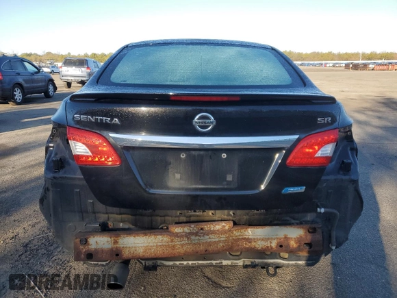 2013 Nissan Sentra S with VIN 3N1AB7APXDL612656, listed as a Copart auction lot 55550195 with 164,008 mi miles and Non Repairable. Bid and sale history available at DreamBid. Image 6.