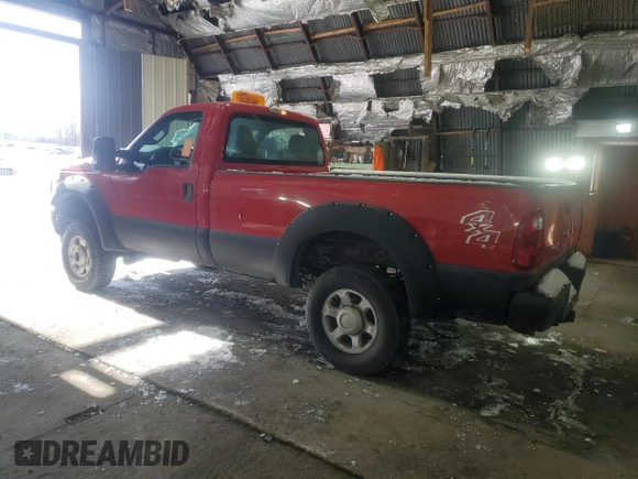 2011 Ford F-350 XL with VIN 1FTRF3B6XBEB58330, listed as a Copart auction lot 46104375 with 125,438 mi miles and Clean title. Bid and sale history available at DreamBid. Image 2.