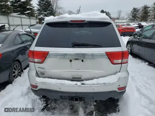 2012 Jeep Grand Cherokee Overland with VIN 1C4RJFCT5CC190099, listed as a Copart auction lot 43638895 with 244,349 mi miles and Clean Title. Bid and sale history available at carsss.com. Image 6.