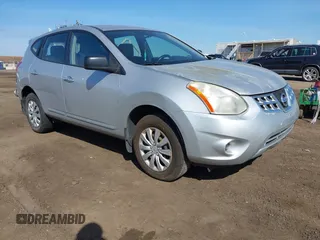 2013 Nissan Rogue S with VIN JN8AS5MV0DW128747, listed as a IAAI auction lot 42152164 with 106,337 mi miles and . Bid and sale history available at DreamBid. Image 1.