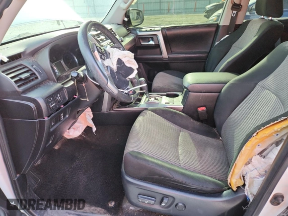 2017 Toyota 4Runner SR5 with VIN JTEZU5JR2H5164723, listed as a Copart auction lot 62733325 with 135,353 mi miles and Salvage title. Bid and sale history available at DreamBid. Image 7.