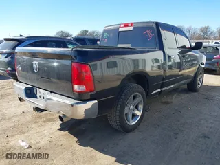 2010 Dodge Ram 1500 SLT with VIN 1D7RB1GT5AS209737, listed as a IAAI auction lot 41413982 with 185,043 mi miles. Bid and sale history available at carsss.com. Image 4.