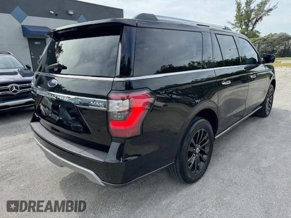 2019 Ford Expedition Max Limited with VIN 1FMJK1KT9KEA42633, listed as a Copart auction lot 54799955 with 98,210 mi miles and Non Repairable. Bid and sale history available at DreamBid. Image 3.