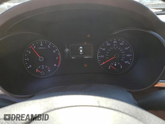 2018 Kia Optima SX with VIN 5XXGV4L21JG239044, listed as a Copart auction lot 50591675 with 183,071 mi miles and Salvage title. Bid and sale history available at DreamBid. Image 9.