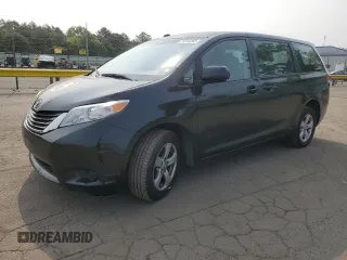 2014 Toyota Sienna L z VIN 5TDZK3DC4ES489028, wystawiony jako Copart lot #59354265 z przebiegiem 196 353 mil mil oraz Czysty tytuł • Clean title. Historia ofert i sprzedaży dostępna na DreamBid. Obrazek 1.