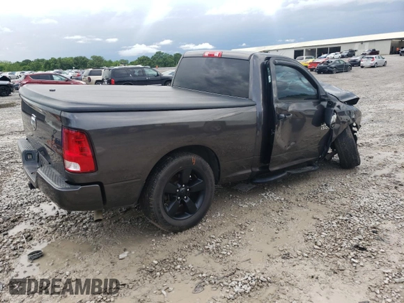 2018 Ram 1500 Express с VIN 3C6JR6AG0JG195515, выставлен на аукционе Copart как лот 56782275 с пробегом 64 439 миль миль и Списание • Salvage title. История ставок и продаж доступна на DreamBid. Изображение 3.