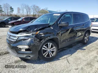 2017 Honda Pilot EX-L z VIN 5FNYF6H59HB095451, wystawiony jako Copart lot #48513845 z przebiegiem 161 773 mil mil oraz Szkoda całkowita • Salvage title. Historia ofert i sprzedaży dostępna na DreamBid. Obrazek 1.