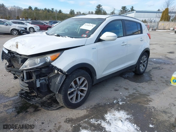 2015 Kia Sportage LX with VIN KNDPBCAC7F7773745, listed as a IAAI auction lot 41261176 with 80,364 mi miles. Bid and sale history available at carsss.com. Image 17.