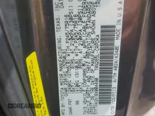 2011 Toyota Tacoma z VIN 5TFTX4GN1BX004490, wystawiony jako Copart lot #59059015 z przebiegiem 171 268 mil mil oraz Szkoda całkowita • Salvage title. Historia ofert i sprzedaży dostępna na DreamBid. Obrazek 13.