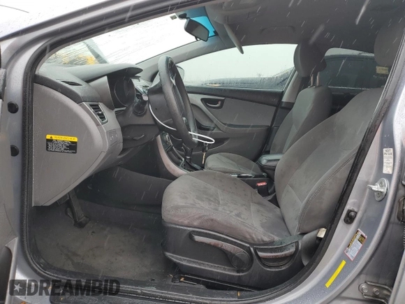 2016 Hyundai Elantra SE with VIN 5NPDH4AE5GH774298, listed as a Copart auction lot 45185505 with 175,868 mi miles and Salvage Title. Bid and sale history available at DreamBid. Image 7.