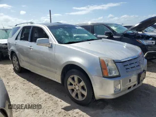 2007 Cadillac SRX with VIN 1GYEE63A270126704, listed as a Copart auction lot 76955114 with 142,364 mi miles and Salvage Title. Bid and sale history available at carsss.com. Image 4.