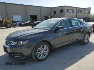 2018 Chevrolet Impala LT z VIN 2G1105S3XJ9166017, wystawiony jako Copart lot #50357715 z przebiegiem 94 861 mil mil oraz Czysty tytuł • Clean title. Historia ofert i sprzedaży dostępna na DreamBid. Obrazek 1.