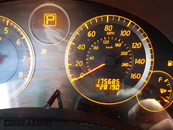 2006 Infiniti G35 with VIN JNKCV51E66M514196, listed as a Copart auction lot 59631084 with 175,685 mi miles and Salvage Title. Bid and sale history available at DreamBid. Image 8.