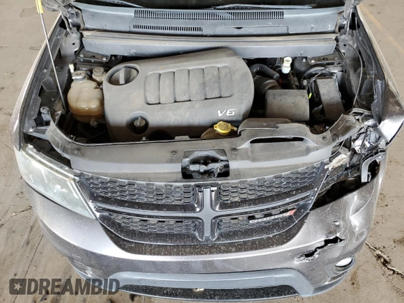 2016 Dodge Journey SXT with VIN 3C4PDCBGXGT240667, listed as a Copart auction lot 52897395 with 144,587 mi miles and Salvage Title. Bid and sale history available at carsss.com. Image 12.
