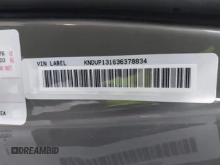 2003 Kia Sedona LX with VIN KNDUP131636378834, listed as a IAAI auction lot 42016556 with 88,751 mi miles and . Bid and sale history available at DreamBid. Image 9.