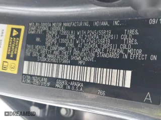 2013 Toyota Highlander Limited with VIN 5TDDK3EH9DS179864, listed as a IAAI auction lot 41510793 with 148231 miles. Bid and sale history available at carsss.com. Image 9.