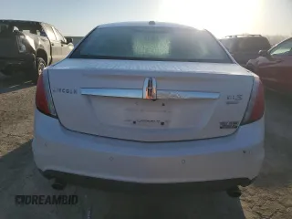 2011 Lincoln MKS EcoBoost with VIN 1LNHL9FTXBG615029, listed as a Copart auction lot 49040785 with Not Provided miles and Salvage Title. Bid and sale history available at DreamBid. Image 6.