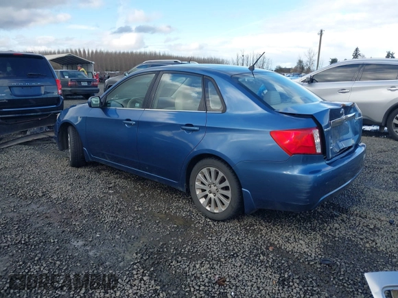 2008 Subaru Impreza Sedan (Natl) i w/Premium Pkg with VIN JF1GE61658H524155, listed as a IAAI auction lot 41803069 with 120,443 mi miles. Bid and sale history available at carsss.com. Image 3.