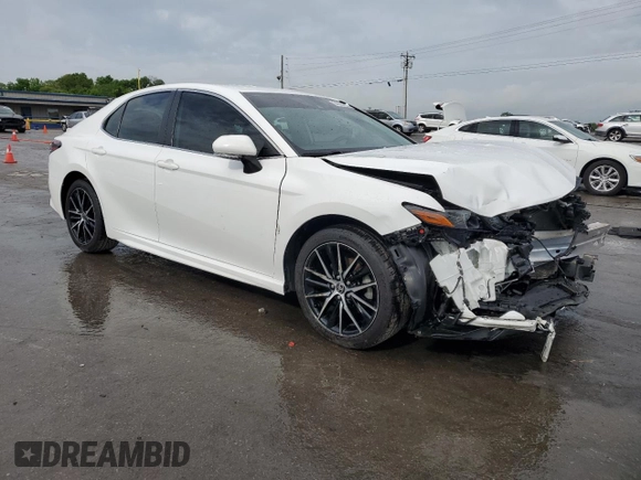 2022 Toyota Camry SE with VIN 4T1G11AK7NU682646, listed as a Copart auction lot 54264955 with 65,835 mi miles and Salvage Title. Bid and sale history available at carsss.com. Image 4.