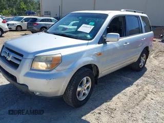 2008 Honda Pilot EX-L z VIN 5FNYF28598B006485, wystawiony jako IAAI lot #42016375 z przebiegiem 218 558 mil mil oraz . Historia ofert i sprzedaży dostępna na DreamBid. Obrazek 2.