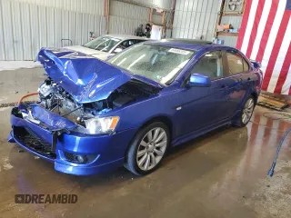 2008 Mitsubishi Lancer GTS z VIN JA3AU86U18U026837, wystawiony jako Copart lot #54686305 z przebiegiem 109 024 mil mil oraz Szkoda całkowita • Salvage title. Historia ofert i sprzedaży dostępna na DreamBid. Obrazek 1.