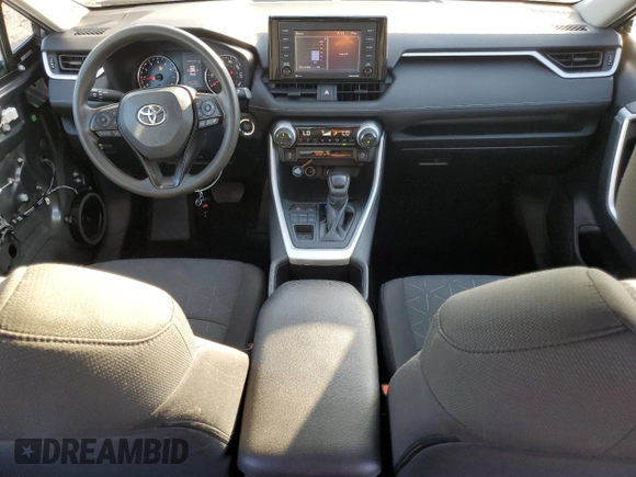 2022 Toyota RAV4 XLE with VIN 2T3P1RFV3NC265955, listed as a Copart auction lot 61557265 with 46,767 mi miles and Salvage title. Bid and sale history available at DreamBid. Image 8.