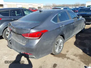 2015 Hyundai Genesis 3.8L z VIN KMHGN4JE1FU089897, wystawiony jako IAAI lot #41687367 z przebiegiem 110 974 mil mil oraz . Historia ofert i sprzedaży dostępna na DreamBid. Obrazek 4.