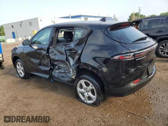 2024 Dodge Hornet GT with VIN ZACNDFAN3R3A35783, listed as a Copart auction lot 60139695 with 18,795 mi miles and Salvage title. Bid and sale history available at DreamBid. Image 2.