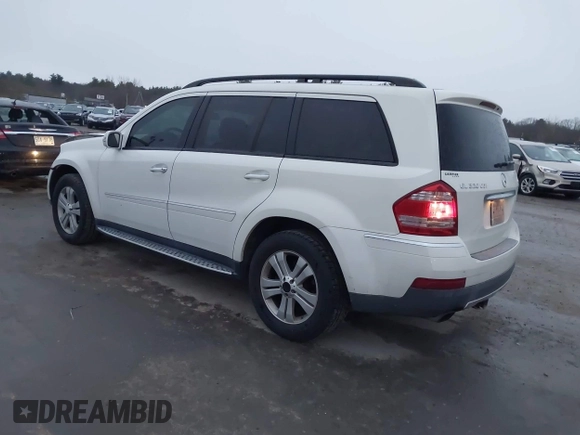 2008 Mercedes-Benz GL-Class 3.0L CDI with VIN 4JGBF22E18A435445, listed as a IAAI auction lot 41027515 with 191,459 mi miles. Bid and sale history available at carsss.com. Image 3.