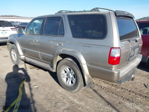 2001 Toyota 4Runner Limited with VIN JT3HN87R119045716, listed as a IAAI auction lot 41681981 with 256,136 mi miles. Bid and sale history available at carsss.com. Image 3.