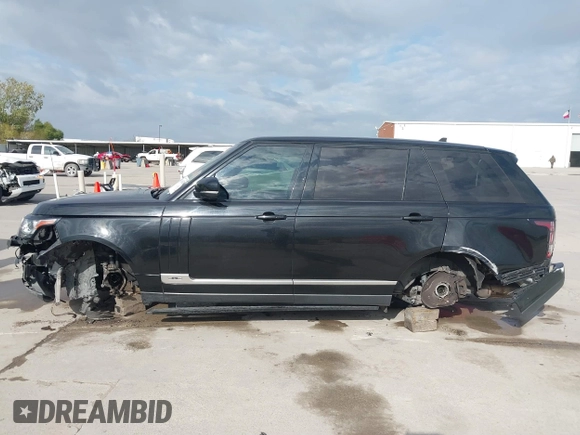 2016 Land Rover Range Rover Supercharged with VIN SALGS3EF6GA290717, listed as a IAAI auction lot 41165484 with 117,221 mi miles. Bid and sale history available at carsss.com. Image 15.