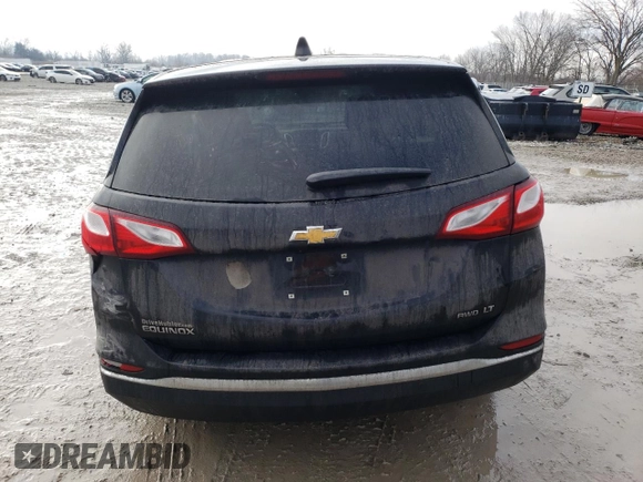 2021 Chevrolet Equinox LT with VIN 2GNAXTEV7M6125264, listed as a Copart auction lot 46973595 with Not Provided miles and Salvage Title. Bid and sale history available at DreamBid. Image 6.