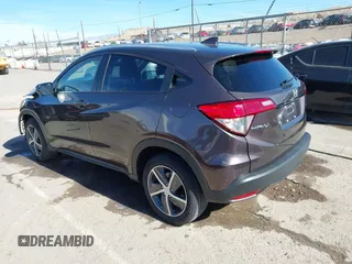2021 Honda HR-V EX with VIN 3CZRU6H59MM749827, listed as a IAAI auction lot 41474907 with 45,356 mi miles. Bid and sale history available at carsss.com. Image 3.