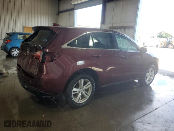 2015 Acura RDX with VIN 5J8TB4H3XFL027387, listed as a Copart auction lot 72435864 with 86,999 mi miles and Salvage Title. Bid and sale history available at DreamBid. Image 3.