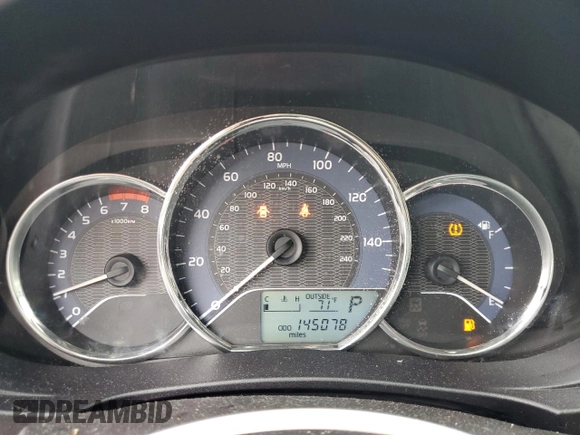 2016 Toyota Corolla L with VIN 5YFBURHEXGP405607, listed as a Copart auction lot 72750664 with 145,078 mi miles and Salvage title. Bid and sale history available at DreamBid. Image 9.