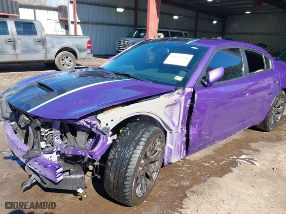 2018 Dodge Charger R/T Scat Pack with VIN 2C3CDXGJ0JH290329, listed as a IAAI auction lot 41673510 with NaN miles. Bid and sale history available at carsss.com. Image 6.